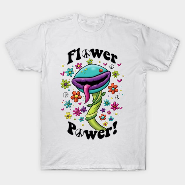 Creepies - Venus - Flower Power T-Shirt by Creepies